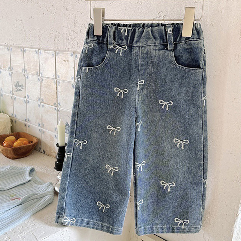 Baby Clothing Drawing - Pantalones vaqueros de primavera y otoño