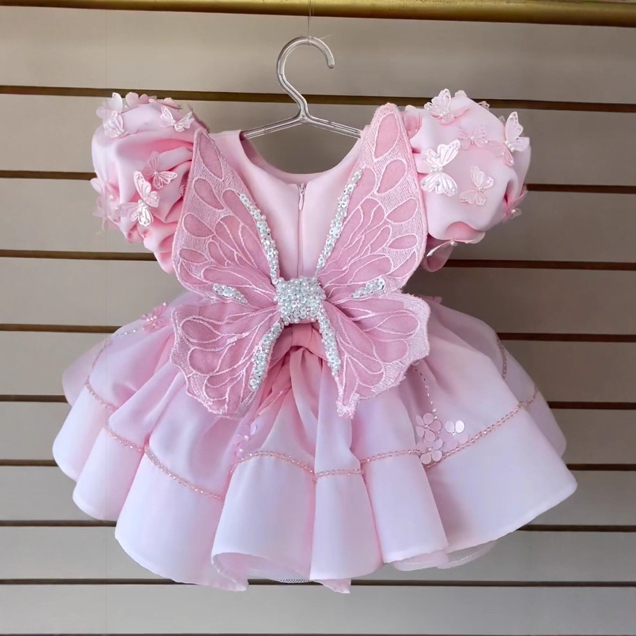 Baby Clothing High End - Vestido de Fiesta para Bebés KLFLDG,