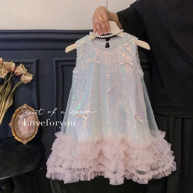 Baby Clothing High End - Vestido para niñas, novedad de verano,