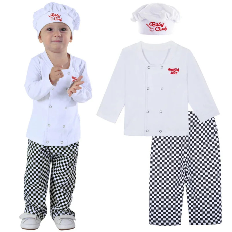 Toddler Legging Set - Disfraces de Chef Purim para bebé,