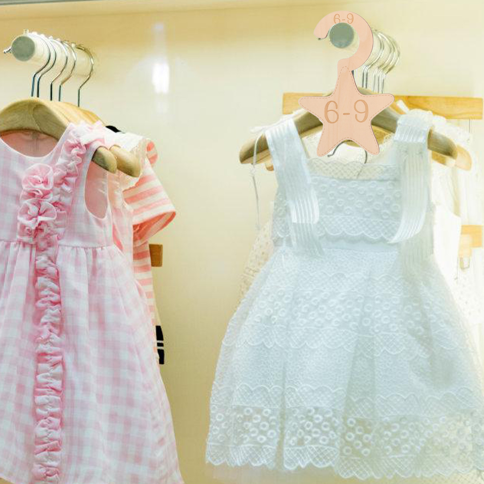 7 Divisores de Madera para Arm - Baby Clothing Organizer reseña y precio