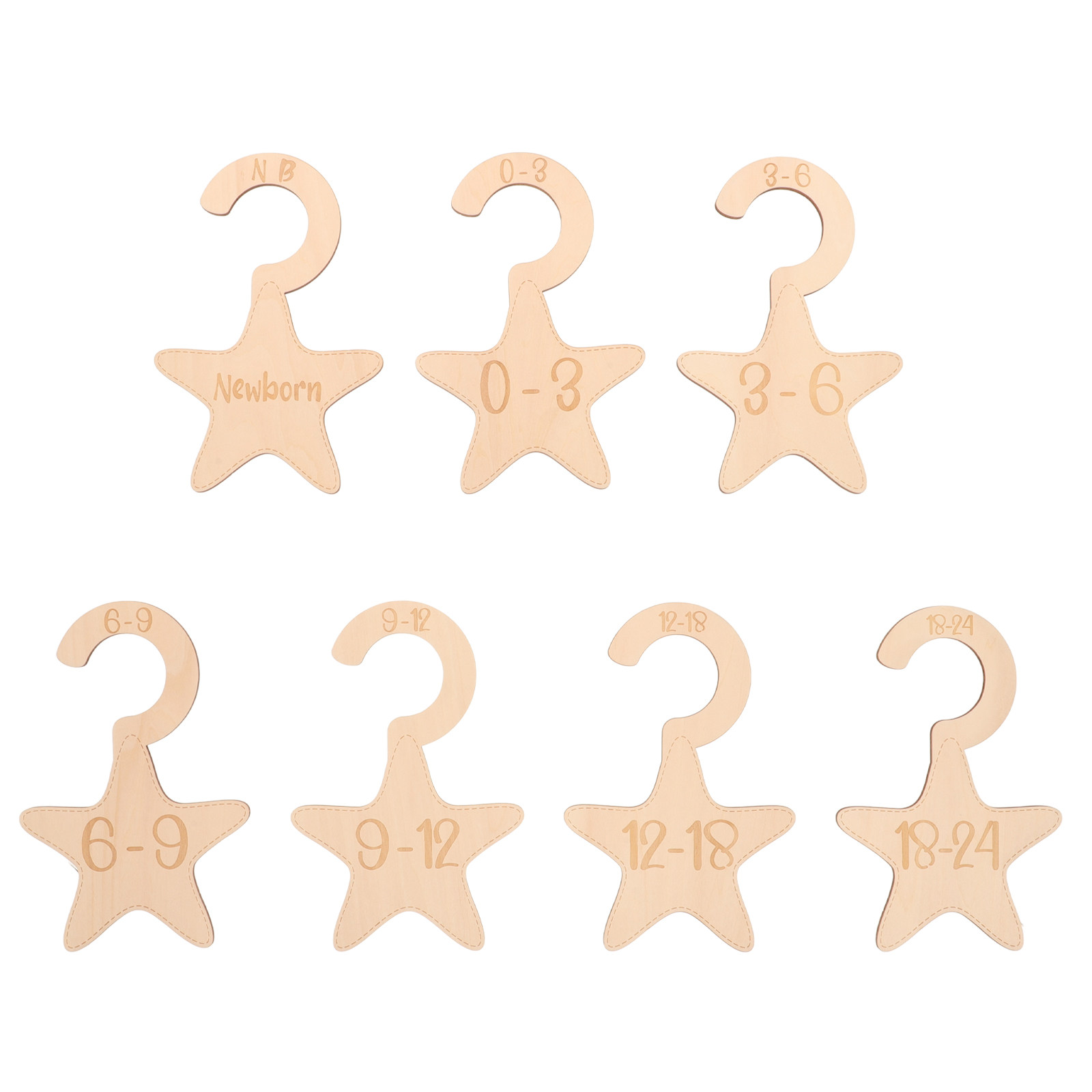 7 Divisores de Madera para Arm - Baby Clothing Organizer reseña y precio