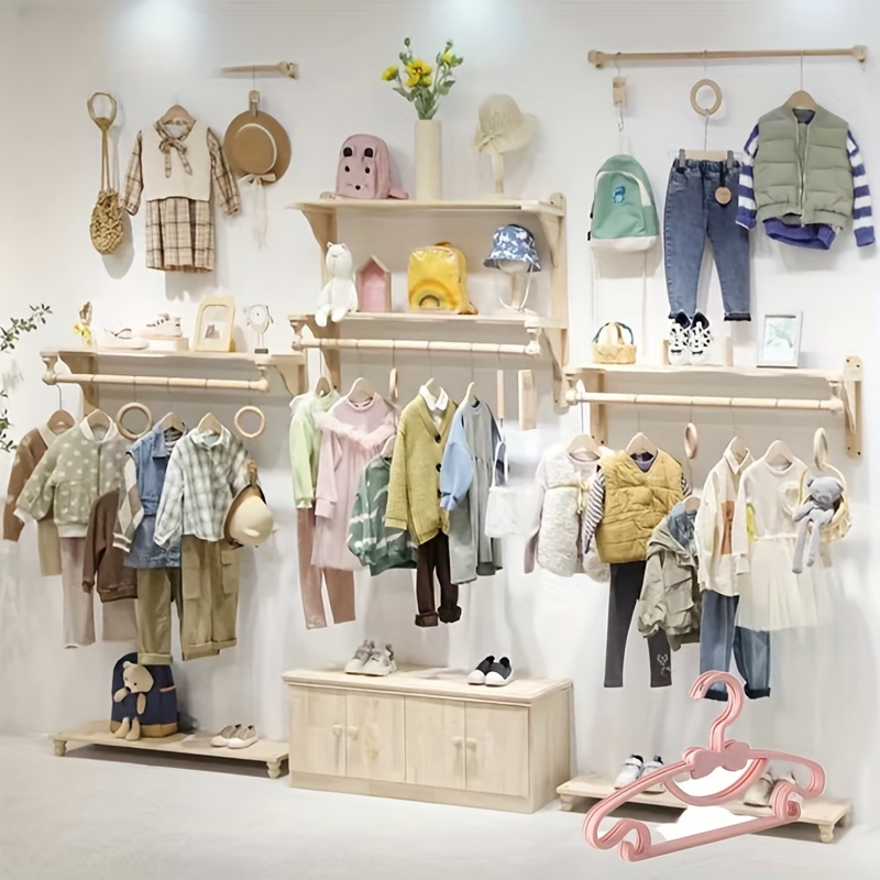 10 piezas de perchas para niño - Baby Clothing Organizer reseña y precio