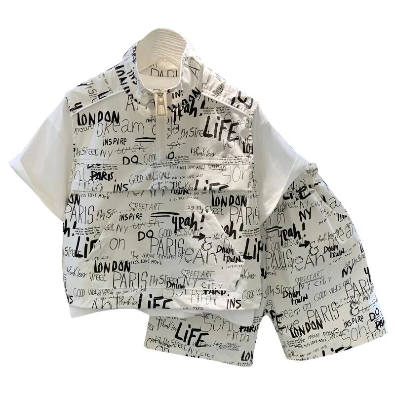 Conjunto de ropa de verano par - Baby Clothing Drawing reseña y precio