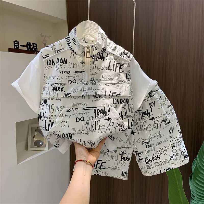 Conjunto de ropa de verano par - Baby Clothing Drawing reseña y precio