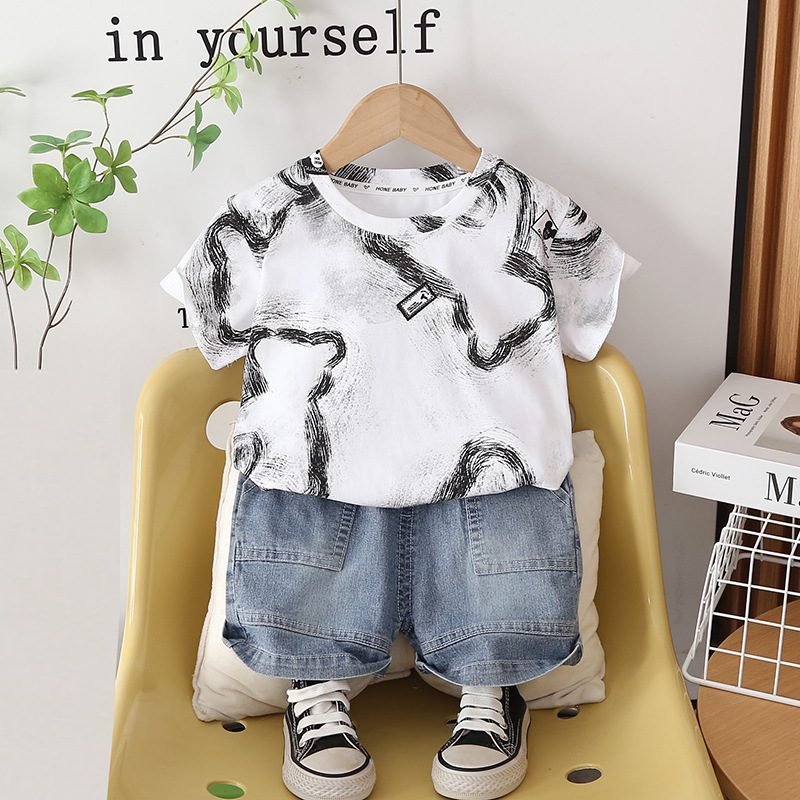 Conjunto de Ropa para Niños Pe - Baby Clothing Drawing reseña y precio
