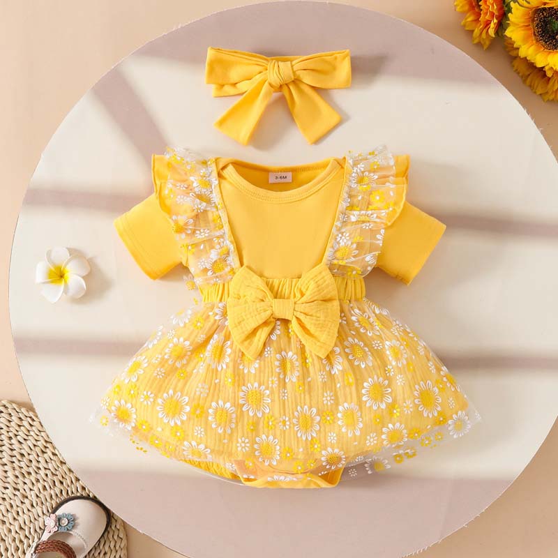 Ropa para niña de 0 a 18 meses - Baby Yellow Clothing Women reseña y precio