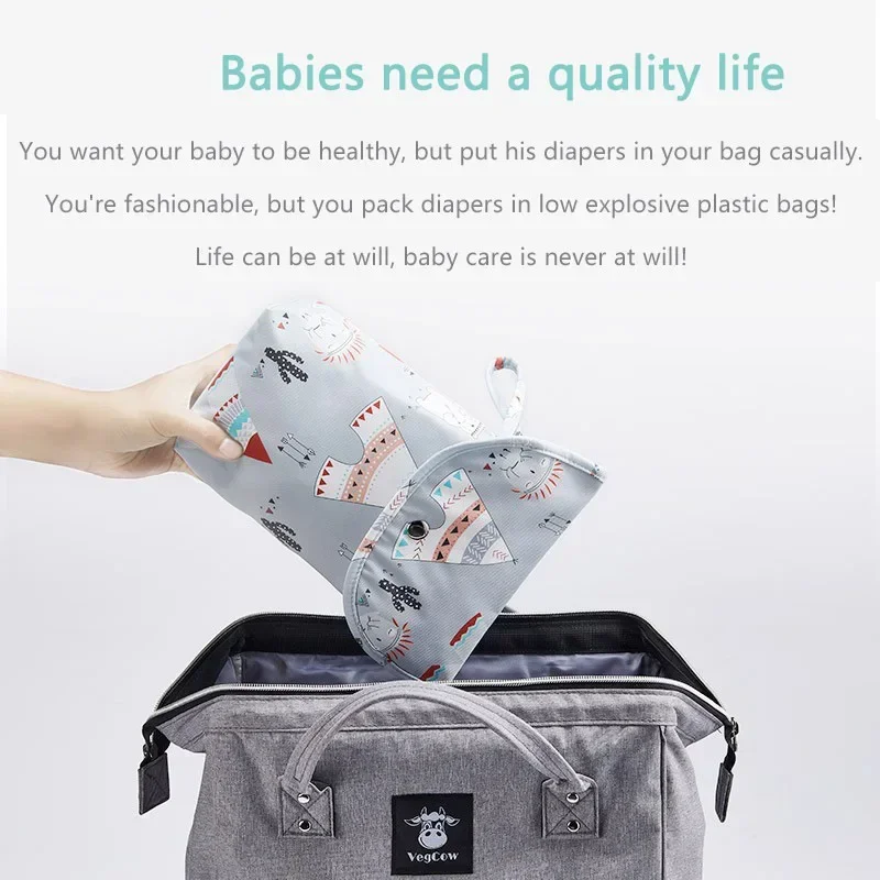 Bolsa organizadora de pañales  - Baby Clothing Organizer reseña y precio