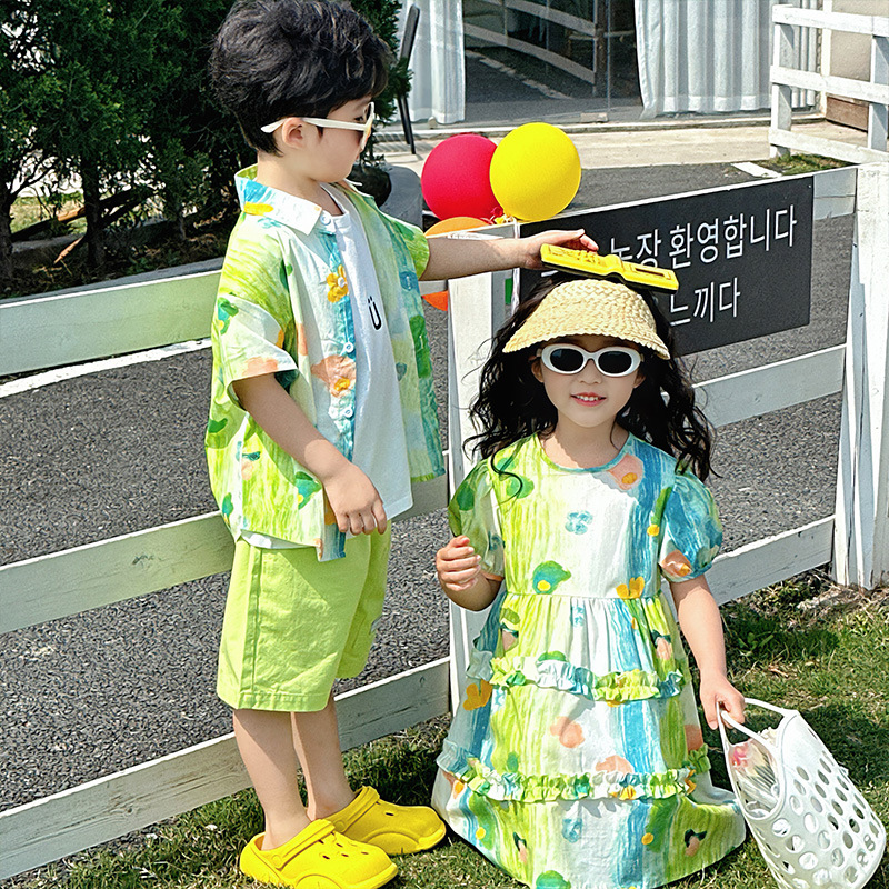 Hermano hermana, trajes divert - Baby Clothing Drawing reseña y precio
